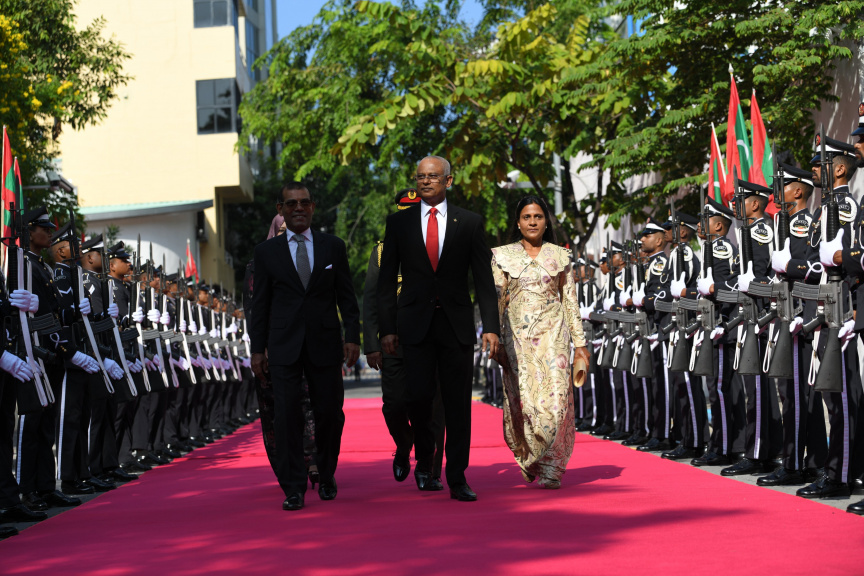 ފެބްރުއަރީ 3، 2020: މިއަހަރަށް ރައްޔިތުންގެ މަޖިލިސް ހުޅުވުމާއި ރައީސުލްޖުމްހޫރިއްޔާ ރިޔާސީ ބަޔާން އިއްވުން ---- ފޮޓޯ/ ރައީސް އޮފީސް