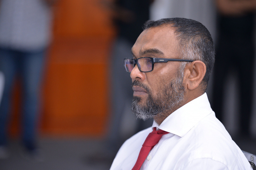 ފެބްރުއަރީ 4، 2020: ކައުންސިލް އިންތިޚާބާއި އަންހެނުންގެ ތަރައްގީ އަށް މަސައްކަތްކުރާ ކޮމިޓީގެ އިންތިޚާބު އިއުލާންކުރަން އިލެކްޝަން ކޮމިޝަންގައި ބޭއްވި ރަސްމިއްޔާތުގެ ތެރެއިން: މި ރަސްމިއްޔާތުގައި މަޖިލިސް ރައީސް އަދި، ސިޔާސީ ޕާޓީތަކުގެ އިސްވެރިންނާއި، މަޖިލިސް މެމްބަރުން ބައިވެރި ވެޑައިގެންނެވި -- ސަން ފޮޓޯ/ ފަޔާޒު މޫސާ