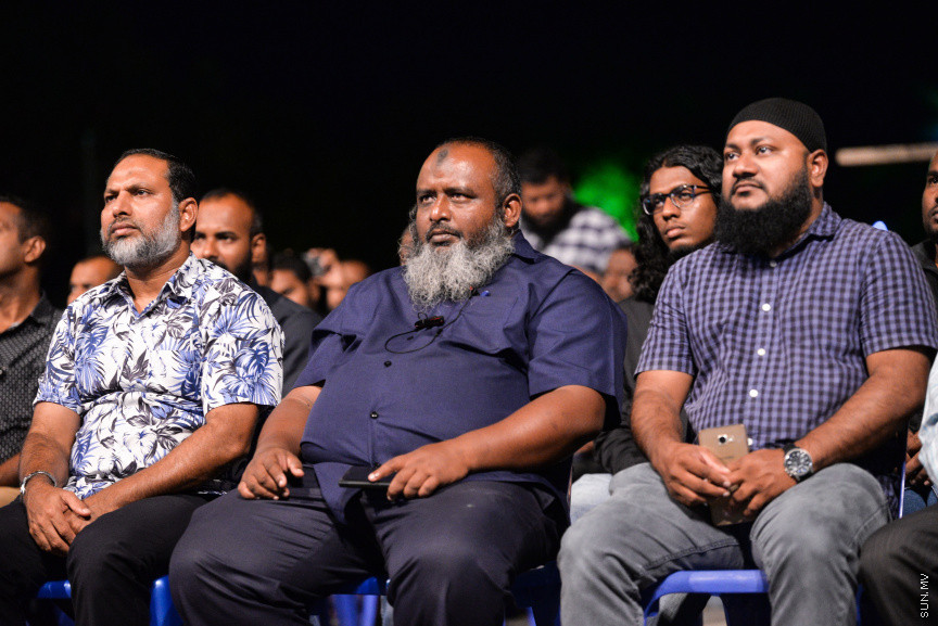 ފެބްރުއަރީ 14، 2020: އަދާލަތު ޕާޓީގެ ފަރާތުން ބާއްވަމުން އަންނަ ސިލްސިލާ ދަރުސްތަކުގެ ތެރެއިން "އިސްރާއާއި މުޢުރާޖު" ނަމުގައި ޝޭހް އިލްޔާސް ކާނިވަލުގައި ދެއްވި ދަރުސްގެ ތެރެއިން -- ސަން ފޮޓޯ/ ފަޔާޒު މޫސާ