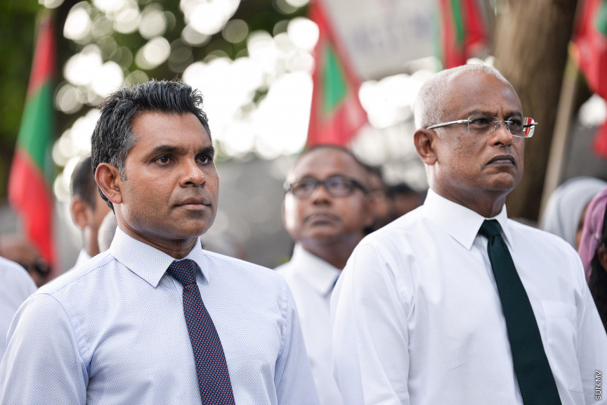 ފެބްރުއަރީ 17، 2020: މާލޭ ސިޓީ ސްޓްރީޓްސްކޭޕިން މަޝްރޫއު އިފްތިތާހު ކުރުމަށް ވެސްޓް ޕާކް ސަރަހައްދުގައި ބޭއްވި ރަސްމިއްޔާތުގެ ތެރެއިން -- ސަން ފޮޓޯ/ ފަޔާޒު މޫސާ