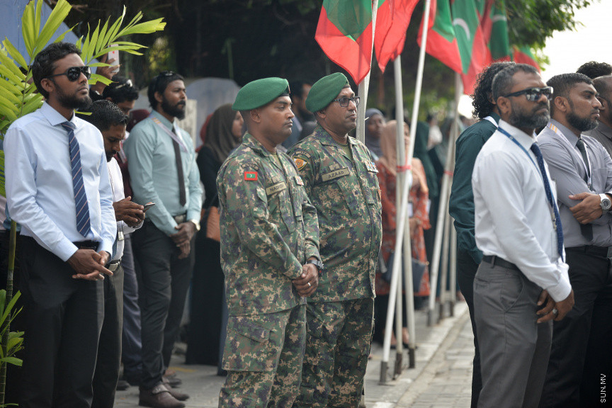 ފެބްރުއަރީ 17، 2020: މާލޭ ސިޓީ ސްޓްރީޓްސްކޭޕިން މަޝްރޫއު އިފްތިތާހު ކުރުމަށް ވެސްޓް ޕާކް ސަރަހައްދުގައި ބޭއްވި ރަސްމިއްޔާތުގެ ތެރެއިން -- ސަން ފޮޓޯ/ ފަޔާޒު މޫސާ