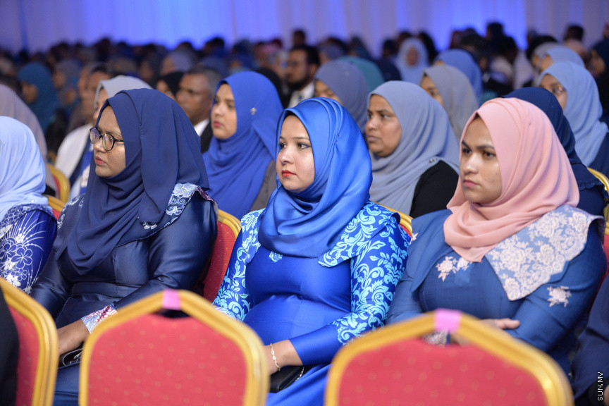 ފެބްރުއަރީ 18، 2020: ޝަރުއީ ދާއިރާގެ ގަޟާއީ އާ އަހަރު ފެށުމުގެ ގޮތުން ދަރުބާރުގޭގައި ބޭއްވި ރަސްމިއްޔާތުގެ ތެރެއިން: މި ރަސްމިއްޔާތުގައި ރައީސް އިބްރާޙިމް މުހައްމަދު ސޯލިހް އާއި މަޖިލިސް ރައީސް މުހައްމަދު ނަޝީދު ބައިވެރިވެ ވަޑައިގެންނެވި -- ސަން ފޮޓޯ/ ފަޔާޒު މޫސާ