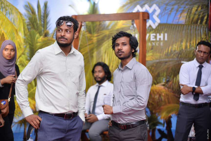 ފެބްރުއަރީ 23، 2020: ރާއްޖޭގެ ވިޔަފާރީގެ ހުރިހާ ދާއިރާތަކެއްގައި ހަރަކާތްތެރިވާ ފަރާތްތަކަށް އަމާޒުކޮށްގެން ބާއްވާ ކޯޕަރޭޓް މޯލްޑިވްސް ބިޒްނަސް އެކްސްޕޯ 2020ގެ ތެރެއިން -- ސަން ފޮޓޯ/ ފަޔާޒު މޫސާ