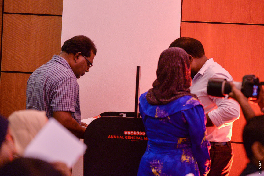 މާޗް 3، 2020: އުރީދޫ މޯލްޑިވްސްގެ އަހަރީ އާންމު ޖަލްސާ ކުރުނބާ މޯލްޑިވްސްގައި ބޭއްވުން -- ސަން ފޮޓޯ/ ފަޔާޒު މޫސާ