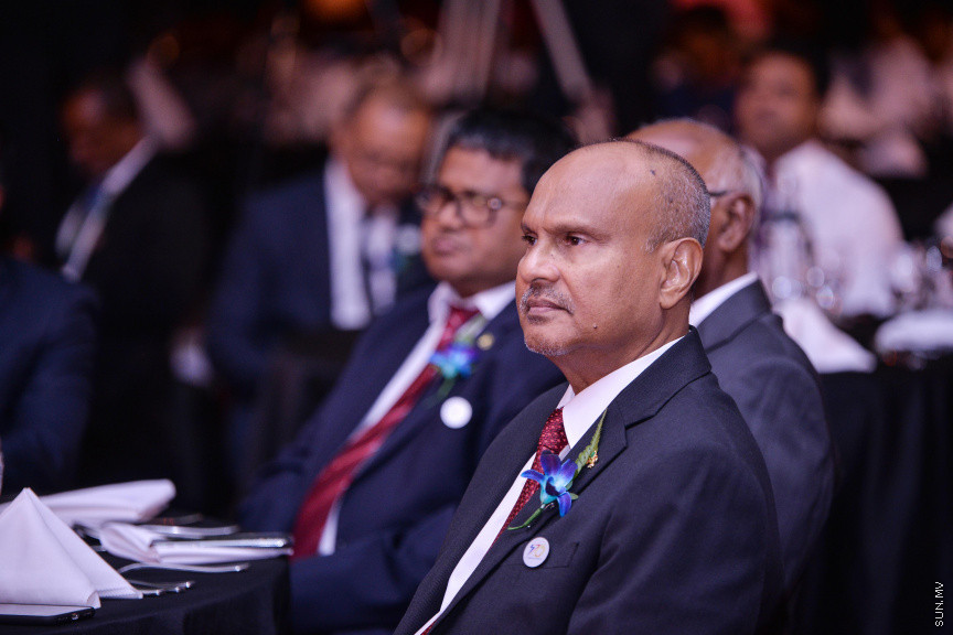 މާޗް 4، 2020: ސްޓެލްކޯއިން ކަރަންޓުގެ ހިދުމަތަށް ދޭން ފެށިތާ 70 އަހަރު ފުރުން ފާހަގަ ކުރުމަށް ދަރުބާރުގޭގައި ބޭއްވި ޖަލްސާގެ ތެރެއިން -- ސަން ފޮޓޯ/ ފަޔާޒު މޫސާ