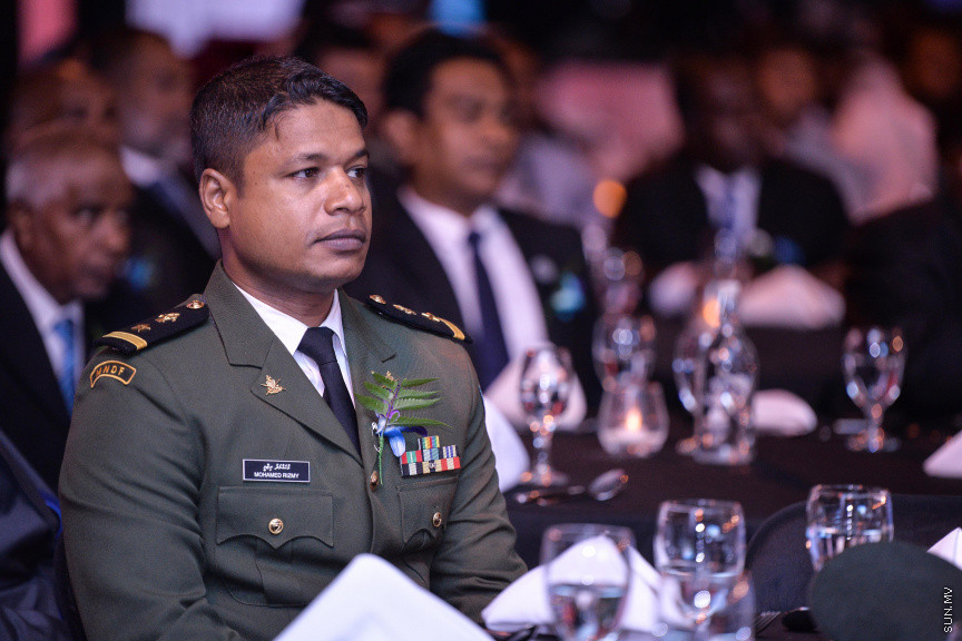 މާޗް 4، 2020: ސްޓެލްކޯއިން ކަރަންޓުގެ ހިދުމަތަށް ދޭން ފެށިތާ 70 އަހަރު ފުރުން ފާހަގަ ކުރުމަށް ދަރުބާރުގޭގައި ބޭއްވި ޖަލްސާގެ ތެރެއިން -- ސަން ފޮޓޯ/ ފަޔާޒު މޫސާ