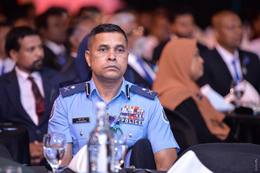 މާޗް 4، 2020: ސްޓެލްކޯއިން ކަރަންޓުގެ ހިދުމަތަށް ދޭން ފެށިތާ 70 އަހަރު ފުރުން ފާހަގަ ކުރުމަށް ދަރުބާރުގޭގައި ބޭއްވި ޖަލްސާގެ ތެރެއިން -- ސަން ފޮޓޯ/ ފަޔާޒު މޫސާ