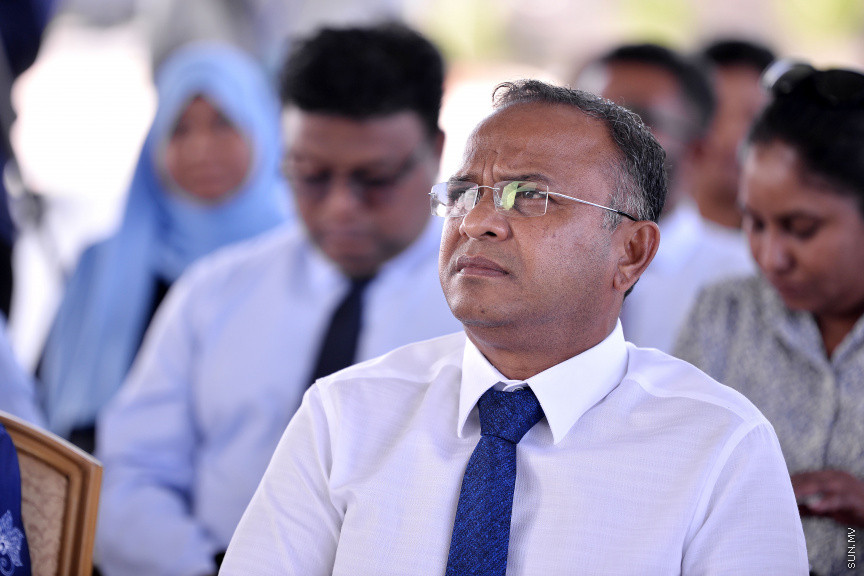 މާޗް 10، 2020: ހުޅުމާލޭ ފޭސް 2ގައި އިމާރާތްކުރާ 1،700 ހައުސިން ޔުނިޓުގެ ބިންގާ އެޅުމަށް ބޭއްވި ރަސްމިއްޔާތުގެ ތެރެއިން -- ސަން ފޮޓޯ/ ފަޔާޒު މޫސާ