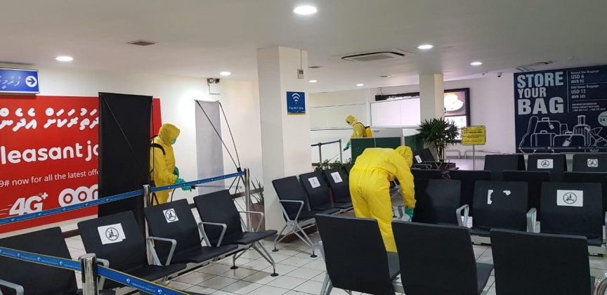 ލޮކްޑައުންގައި އެމްއޭސީއެލްގެ މުވައްޒަފުން މަސައްކަތުގައި -- ފޮޓޯ/ އެމްއޭސީއެލް