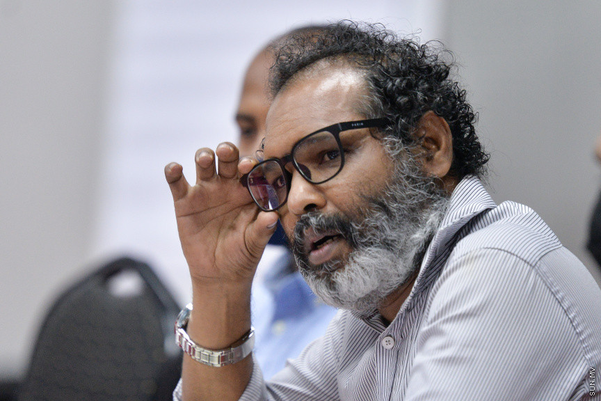 ޖުލައި 4، 2020: މީޑިއާތަކަށް ހުރި ގޮންޖެހުންތަކާއި ހޯދިދާނެ ހައްލުތަކާ މެދު މަސްވަރާކުރުމަށް މީޑިއާ ކައުންސިލުން އިންތިޒާމުކޮއްގެން ބޭއްވި "އެޑިޓަރުންގެ މަހާސިންތާ 2020" ގެ ތެރެއިން -- ސަން ފޮޓޯ/ ފަޔާޒު މޫސާ