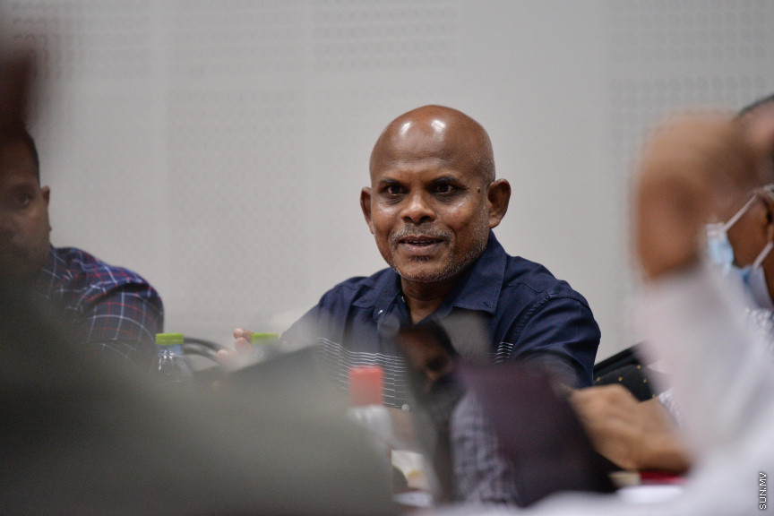 ޖުލައި 4، 2020: މީޑިއާތަކަށް ހުރި ގޮންޖެހުންތަކާއި ހޯދިދާނެ ހައްލުތަކާ މެދު މަސްވަރާކުރުމަށް މީޑިއާ ކައުންސިލުން އިންތިޒާމުކޮއްގެން ބޭއްވި "އެޑިޓަރުންގެ މަހާސިންތާ 2020" ގެ ތެރެއިން -- ސަން ފޮޓޯ/ ފަޔާޒު މޫސާ