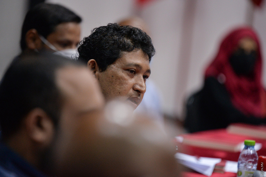 ޖުލައި 4، 2020: މީޑިއާތަކަށް ހުރި ގޮންޖެހުންތަކާއި ހޯދިދާނެ ހައްލުތަކާ މެދު މަސްވަރާކުރުމަށް މީޑިއާ ކައުންސިލުން އިންތިޒާމުކޮއްގެން ބޭއްވި "އެޑިޓަރުންގެ މަހާސިންތާ 2020" ގެ ތެރެއިން -- ސަން ފޮޓޯ/ ފަޔާޒު މޫސާ