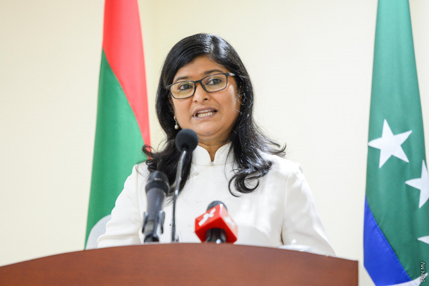 އޮކްޓޫބަރ 15، 2020: ތެލްސީމިއާ ސޮސައިޓީ އާއި ރައްޔިތުންގެ މަޖިލީހުގެ އިޖުތިމާއީ ކޮމެޓީ ގުޅިގެން ފެށި މަސައްކަތުގެ ބައްދަލުވުން ފެށުމުގެ ގޮތުން ބޭއްވި ރަސްމިއްޔާތުގެ ތެރެއިން -- ސަން ފޮޓޯ/ ފަޔާޒު މޫސާ