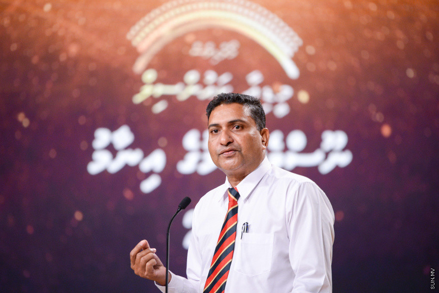 ޑިސެމްބަރ 8، 2020: މޯލްޑިވްސް މީޑިއާ ކައުންސިލްގެ ނޫސްވެރިކަމުގެ އެވޯޑު 2019ގެ އިނާމު ދިނުމުގެ ރަސްމިއްޔާތުގެ ތެރެއިން -- ސަން ފޮޓޯ/ ފަޔާޒު މޫސާ