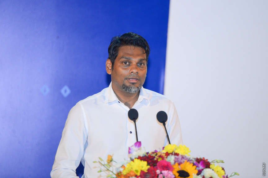 ޑިސެމްބަރ 20، 2020: ކުރިން ވެސްޓު ޕާކު ހުރި ސަރަހައްދުގައި ތަރައްގީކުރި އެސްޓީއޯ ބަސް ޓާމިނަލާއި ޕާކު ސަރަހައްދު ހުޅުވުމަށް ބޭއްވި ރަސްމިއްޔާތުގެ ތެރެއިން: މި ރަސްމިއްޔާުގައި ބައިވެރިވެ ވަޑައިގެން ބަސްޓާމިނަލް އާއި ހުޅުވައި ދެއްވީ ނައިބް ރައީސް ފައިސަލް ނަސީމް -- ސަން ފޮޓޯ/ ފަޔާޒު މޫސާ