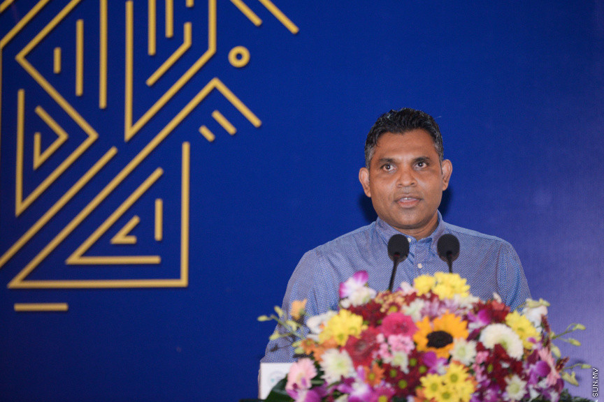 ޑިސެމްބަރ 20، 2020: ކުރިން ވެސްޓު ޕާކު ހުރި ސަރަހައްދުގައި ތަރައްގީކުރި އެސްޓީއޯ ބަސް ޓާމިނަލާއި ޕާކު ސަރަހައްދު ހުޅުވުމަށް ބޭއްވި ރަސްމިއްޔާތުގެ ތެރެއިން: މި ރަސްމިއްޔާުގައި ބައިވެރިވެ ވަޑައިގެން ބަސްޓާމިނަލް އާއި ހުޅުވައި ދެއްވީ ނައިބް ރައީސް ފައިސަލް ނަސީމް -- ސަން ފޮޓޯ/ ފަޔާޒު މޫސާ