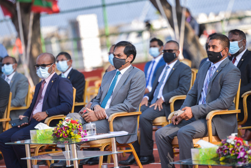 ފެބްރުއަރީ 21، 2021: ފޮރިން މިނިސްޓަރު އަބްދުﷲ ޝާހިދުގެ ދައުވަތަކަށް އިންޑިއާގެ އެކްސްޓާނަލް އެފެއާޒް މިނިސްޓަރު، ޑރ. ސުބުރަހްމަންޔަން ޖައިޝަންކަރު ރާއްޖެއަށް ކުރެއްވި ރަސްމީ ދަތުރުފުޅުގެ ތެރެއިން: މި ދަތުރުފުޅުގައި އިންޑިއާއާއި ރާއްޖެއާއި ދެމެދު މުހިންމު އެއްބަސްވުންތަކެއްގައި ވަނީ ސޮއިކުރައްވާފައި -- ސަން ފޮޓޯ/ ފަޔާޒު މޫސާ