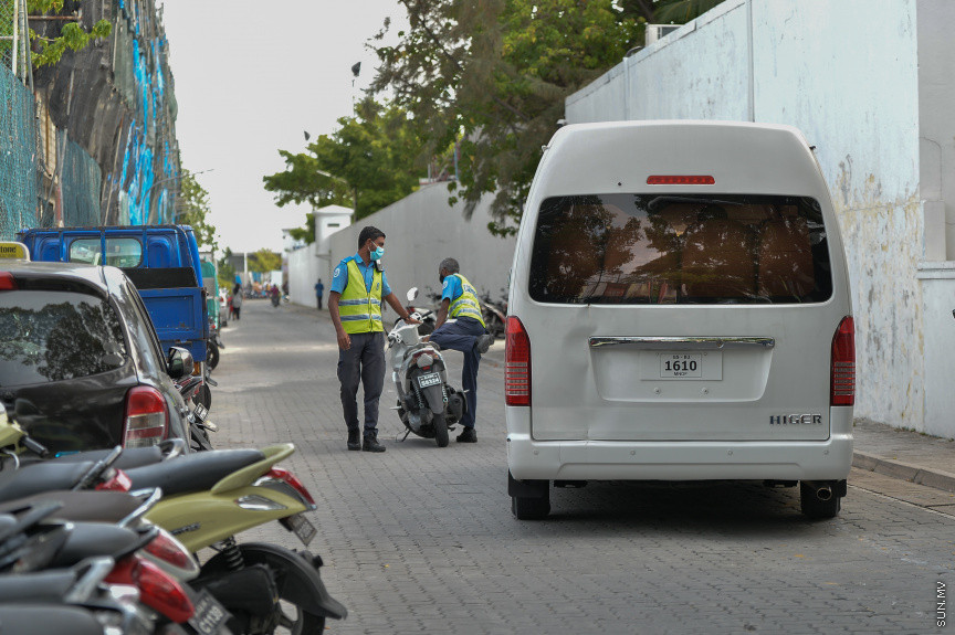 09/30/2021 - "ޒުވާނުން ގައުމީ ޓީމާއެކު" ގެ ނަމުގައި މިއަދު ހަވީރު މާލޭގައި ބޭއްވި ސައިކަލް ބުރުގެ ތެރެއިން --- ސަން ފޮޓޯ// އަހުމަދު އައިމަން އަލީ