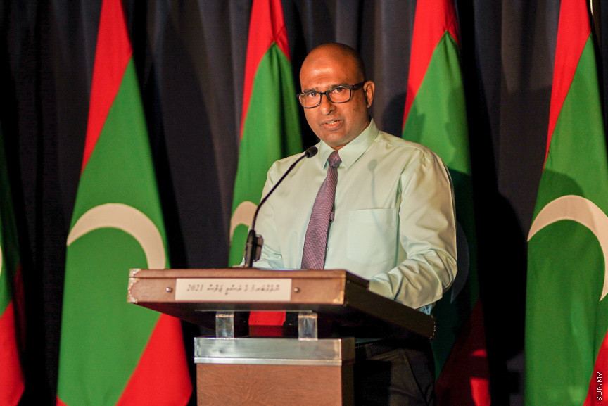 ނަސްރުގެ ދުވަސް ފާހަގަކުރުމަށް ޑީއެންއޭއިން ބޭއްވި ޖަލްސާގެ ތެރެއިން --- ސަން ފޮޓޯ/ މުހައްމަދު ހައްޔާން