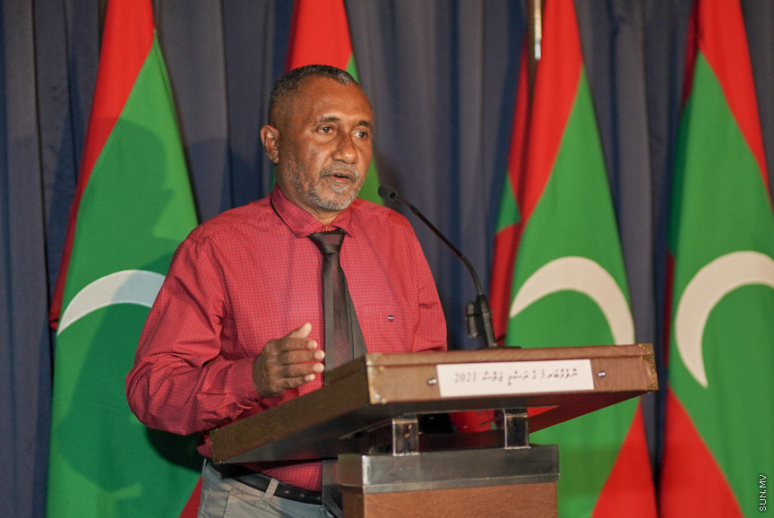 ނަސްރުގެ ދުވަސް ފާހަގަކުރުމަށް ޑީއެންއޭއިން ބޭއްވި ޖަލްސާގެ ތެރެއިން --- ސަން ފޮޓޯ/ މުހައްމަދު ހައްޔާން