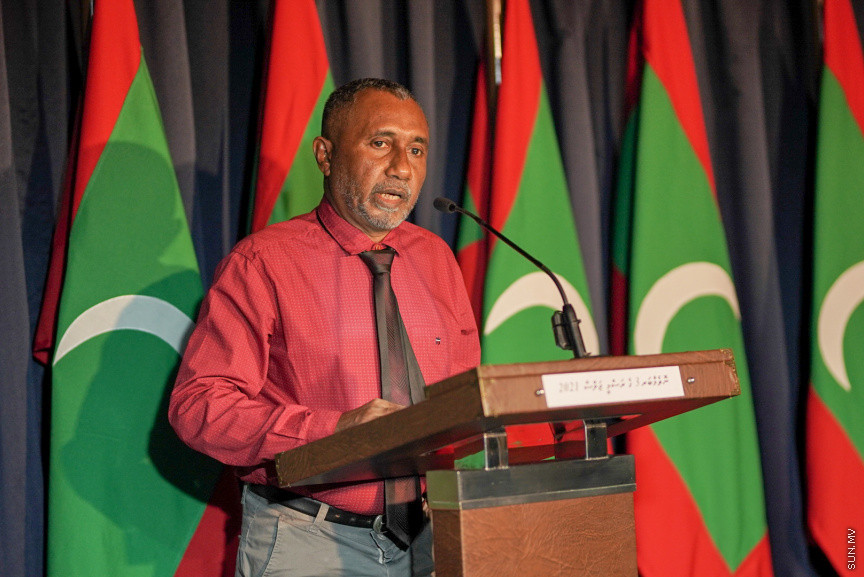 ނަސްރުގެ ދުވަސް ފާހަގަކުރުމަށް ޑީއެންއޭއިން ބޭއްވި ޖަލްސާގެ ތެރެއިން --- ސަން ފޮޓޯ/ މުހައްމަދު ހައްޔާން
