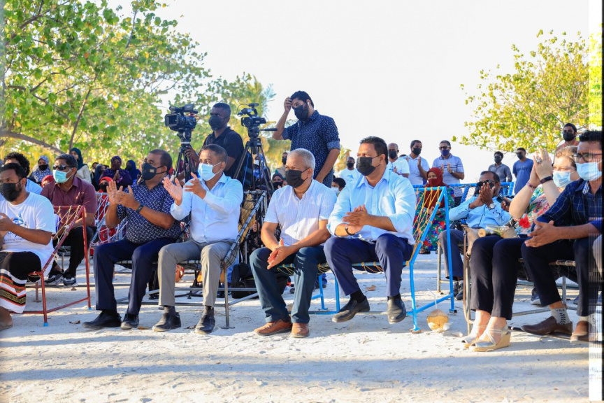މ. ދިއްގަރުގައި ހޯމް ސްޓޭ ފަތުރުވެރިކަން ފެށުން --- ފޮޓޯ/  އަލީ ޝާފީ