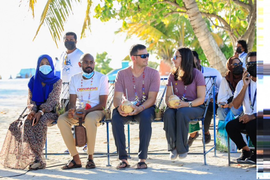 މ. ދިއްގަރުގައި ހޯމް ސްޓޭ ފަތުރުވެރިކަން ފެށުން --- ފޮޓޯ/  އަލީ ޝާފީ