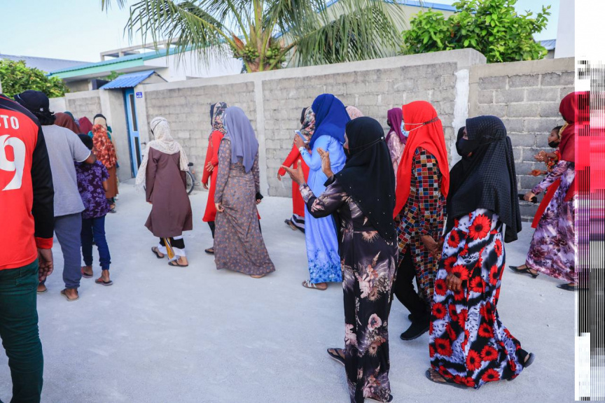 މ. ދިއްގަރުގައި ހޯމް ސްޓޭ ފަތުރުވެރިކަން ފެށުން --- ފޮޓޯ/  އަލީ ޝާފީ