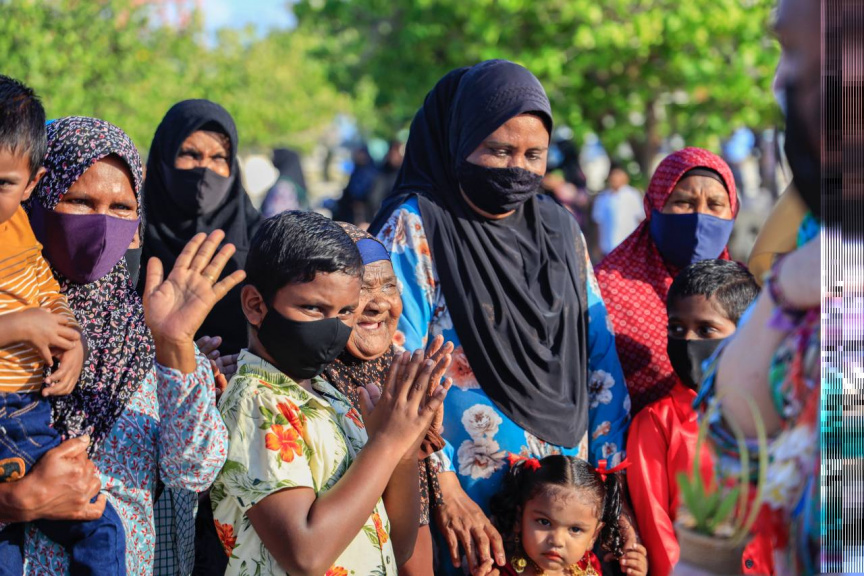 މ. ދިއްގަރުގައި ހޯމް ސްޓޭ ފަތުރުވެރިކަން ފެށުން --- ފޮޓޯ/  އަލީ ޝާފީ