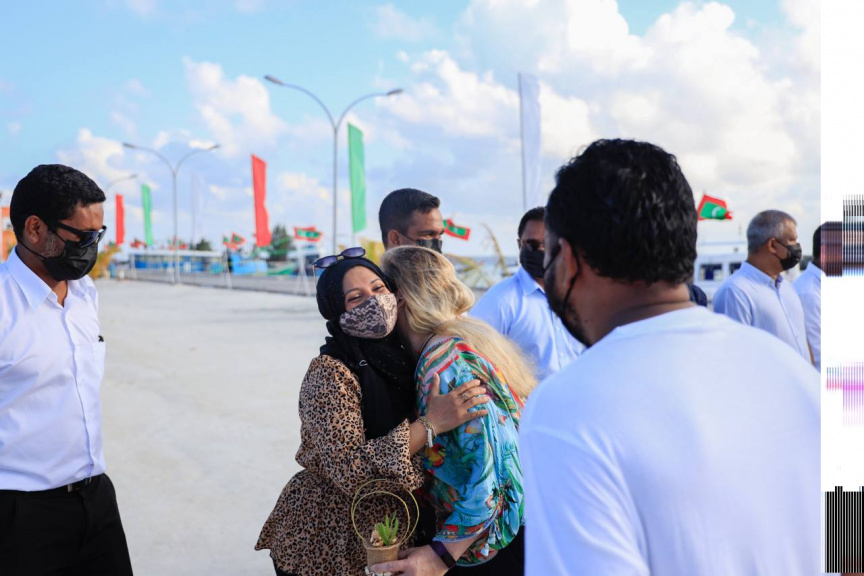 މ. ދިއްގަރުގައި ހޯމް ސްޓޭ ފަތުރުވެރިކަން ފެށުން --- ފޮޓޯ/  އަލީ ޝާފީ