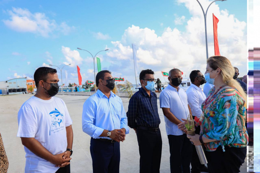 މ. ދިއްގަރުގައި ހޯމް ސްޓޭ ފަތުރުވެރިކަން ފެށުން --- ފޮޓޯ/  އަލީ ޝާފީ