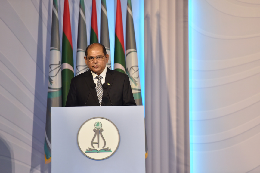 އަޙްމަދިއްޔާ އިންޓަރނޭޝަނަލް ސްކޫލަށް 40 އަހަރު ފުރުމުގެ ރަސްމިއްޔާތު.. ފޮޓޯ/ ރައީސް އޮފީސް