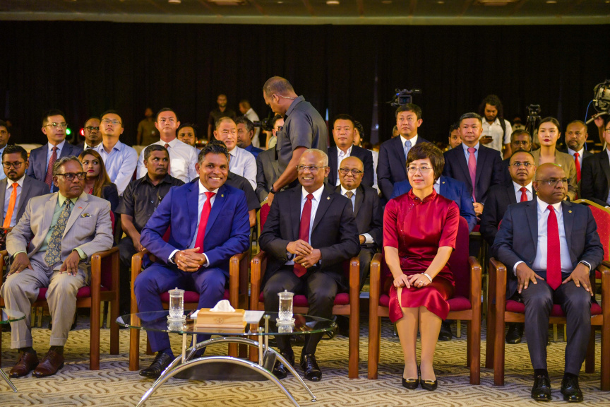 2022-10-23 ރާއްޖެއާއި ޗައިނާގެ ގުޅުމަށް 50 އަހަރު ފުރުން ފާހަގަކުރުމާއި، ޕީޕަލްސް ރިޕަބްލިކް އޮފް ޗައިނާ އުފެދުނުތާ 73 އަހަރު ފުރޭ މުނާޞަބާ ފާހަގަކުރުން-- ފޮޓޯ ރައީސް އޮފީސް