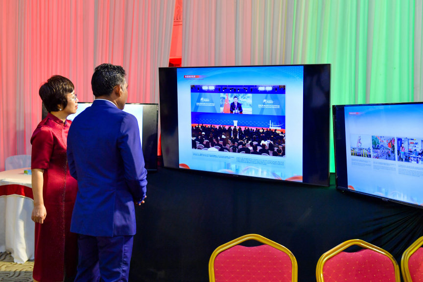 2022-10-23 ރާއްޖެއާއި ޗައިނާގެ ގުޅުމަށް 50 އަހަރު ފުރުން ފާހަގަކުރުމާއި، ޕީޕަލްސް ރިޕަބްލިކް އޮފް ޗައިނާ އުފެދުނުތާ 73 އަހަރު ފުރޭ މުނާޞަބާ ފާހަގަކުރުން-- ފޮޓޯ ރައީސް އޮފީސް