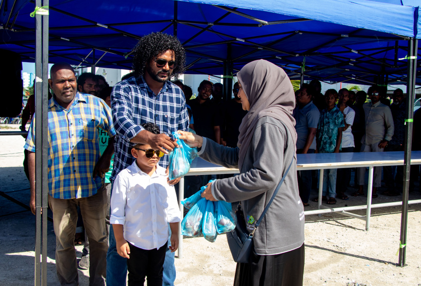 މާލޭ ސިޓީ ކައުންސިލުން އުޟުހިއްޔާ ކަތިލުން --- ފޮޓޯ/ މާލޭ ސިޓީ ކައުންސިލް