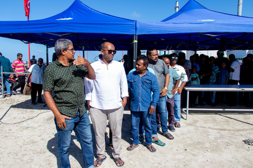 މާލޭ ސިޓީ ކައުންސިލުން އުޟުހިއްޔާ ކަތިލުން --- ފޮޓޯ/ މާލޭ ސިޓީ ކައުންސިލް