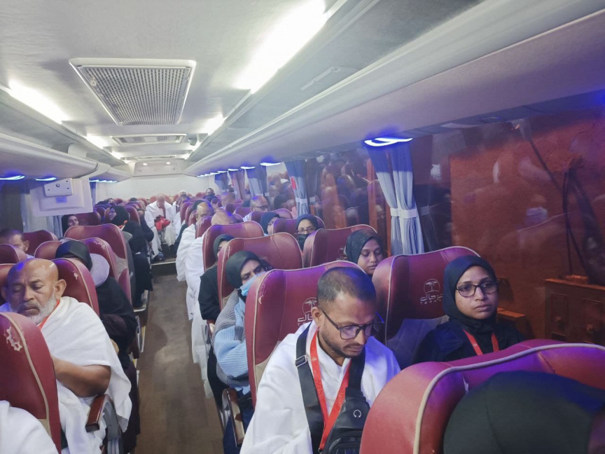 ޙައްޖުވެރިން މިނާއަށްދަނީ: މާދަމާއަކީ ޙައްޖު ދުވަސް -- ފޮޓޯ/ އިސްލާމިކް މިނިސްޓްރީ